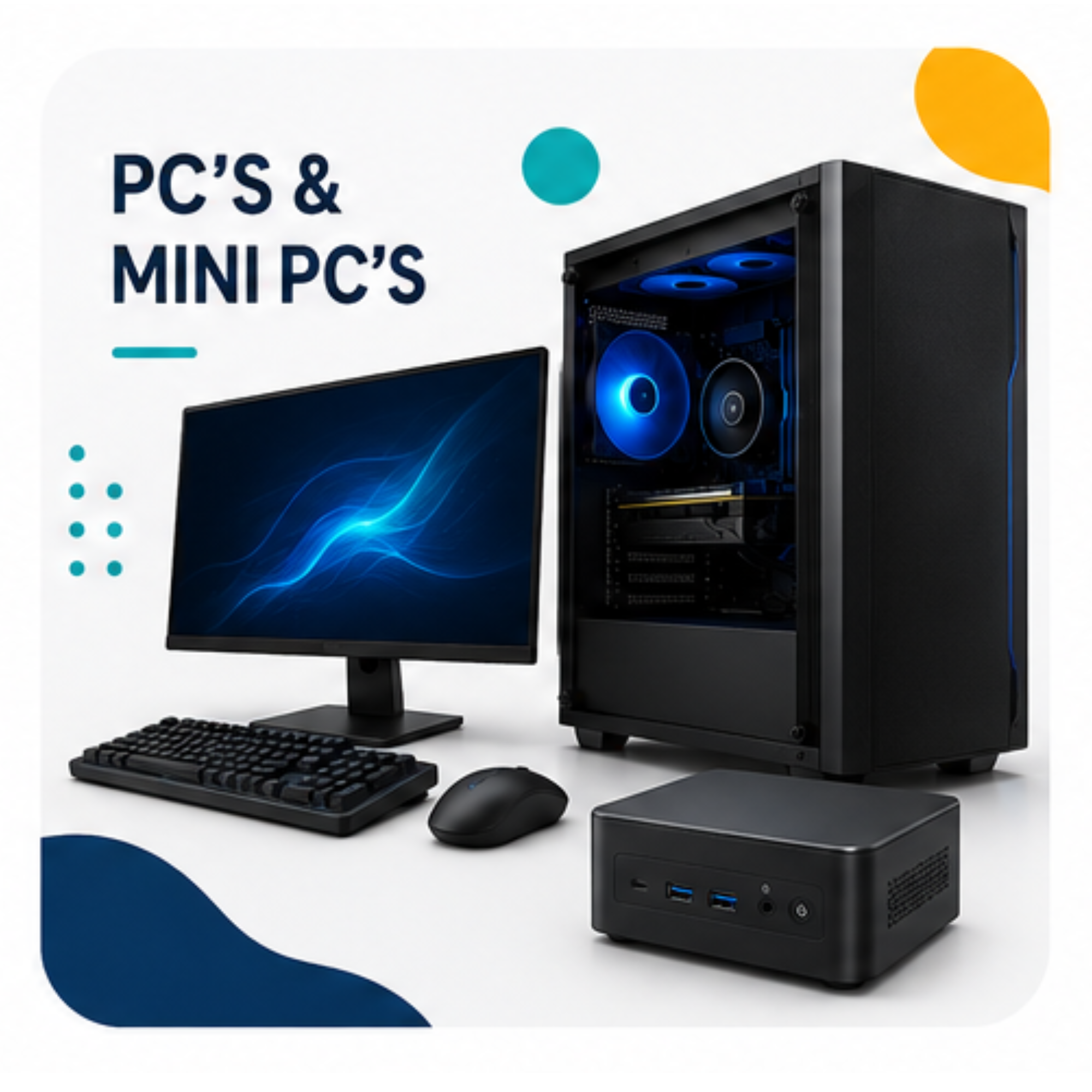 pc's and mini pc